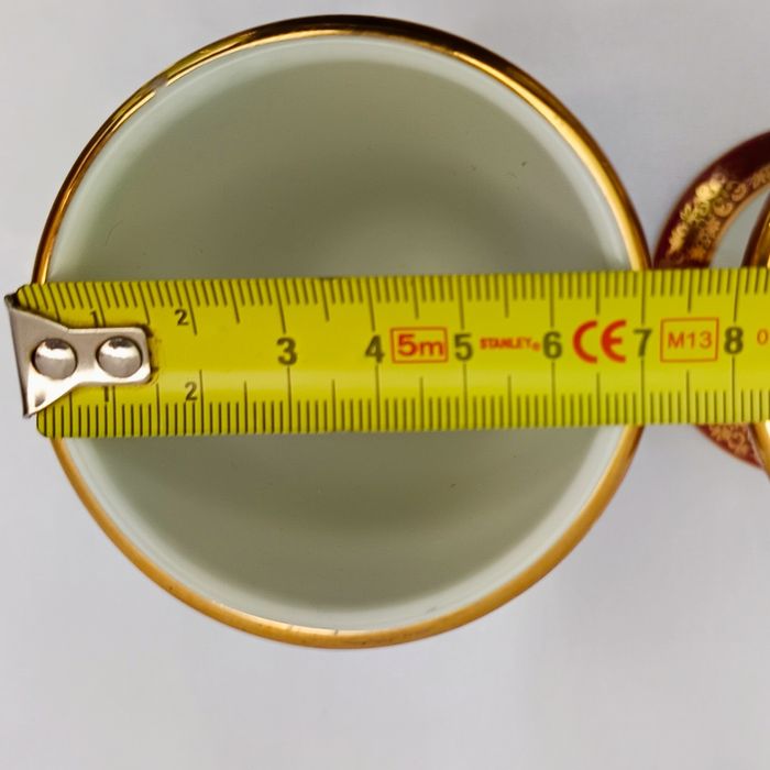 "Napoléon" Колекційні фарфорові бокали Limoges, D’Arceau-Limoges