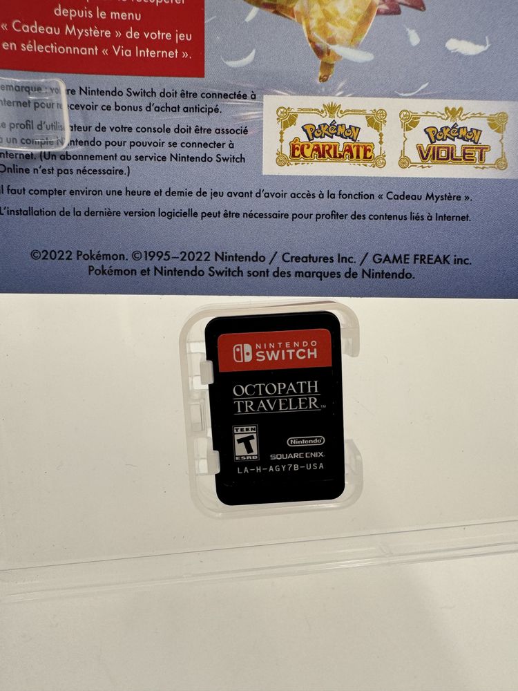 Octopath Traveler Switch Gwarancja