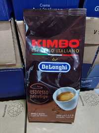 Кофе в зернах Kimbo De'Longhi Prestige 1кг (кава в зернах еспресо)