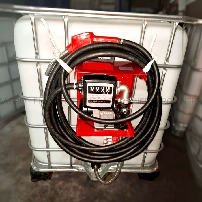 Еврокуб, мини азс єврокуб, насос 12 вольт для дизеля заправна станція