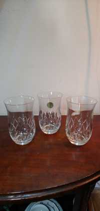 Stare kryształowe szklanki vintage Schott Zwiesel komplet (FT13)