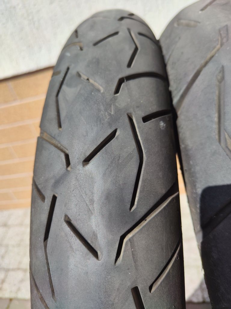 Komplet opon motocyklowych Continental - 110/80R19, 150/70R17