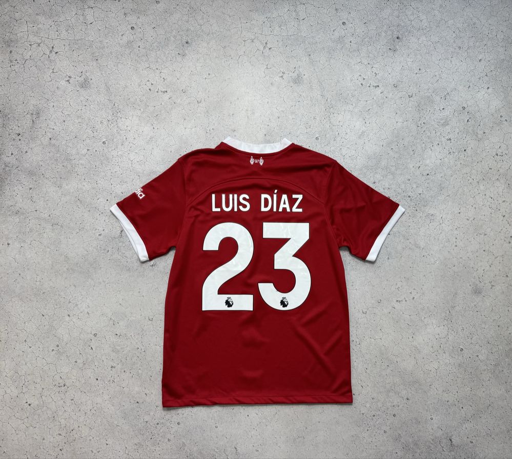 Футбольная Футболка Nike FC Liverpool M-L Soccer Jersey Football