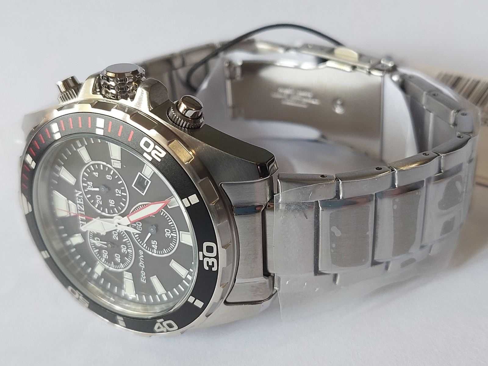 годинник Citizen Brycen Хронограф Eco-Drive AT2438-53E