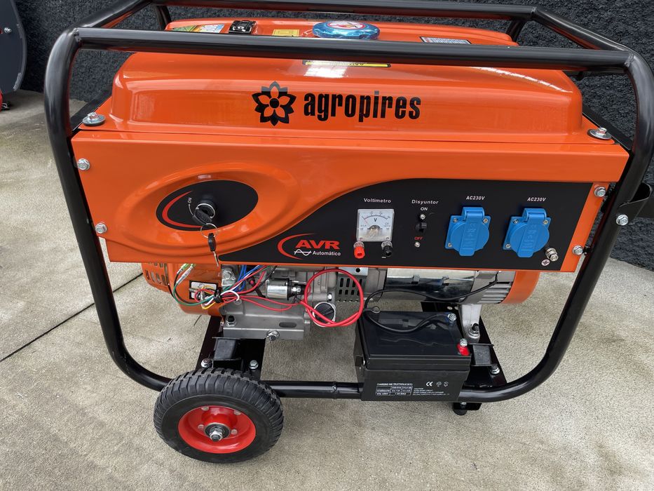 Gerador a gasolina com motor de arranque