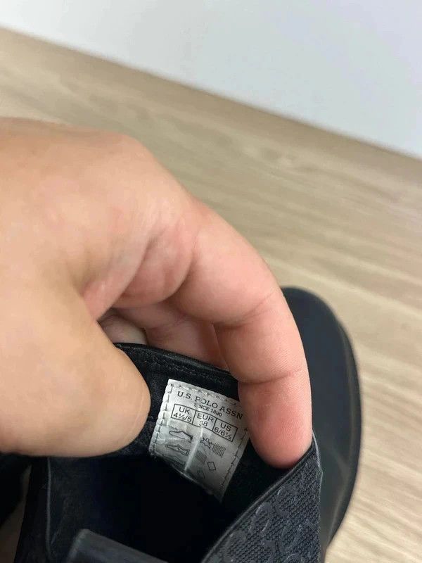 Buty botki czarne U.S. Polo assn r. 38