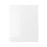 Painel lateral branco brilhante 62x80cm para cozinha IKEA Metod