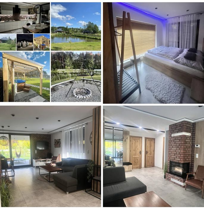 Całoroczne domki duży i mały „Domki Nad Rzeczką_Roztocze”