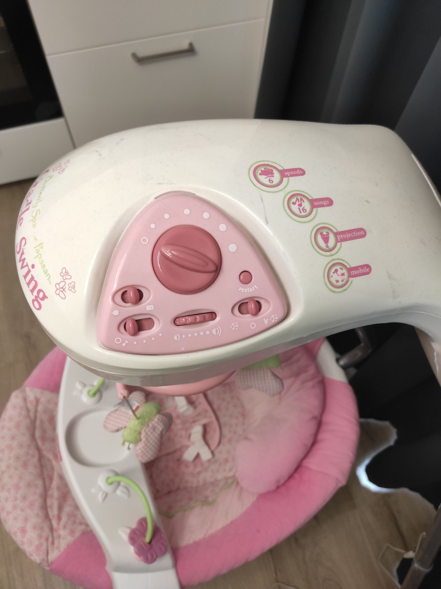 Bujaczek / Huśtawka dla niemowląt fisher price cradle swing