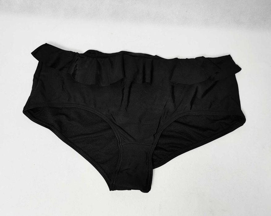 Majtki kąpielowe wysokie czarne 42/44 dół od stroju STD0148 ELLOS