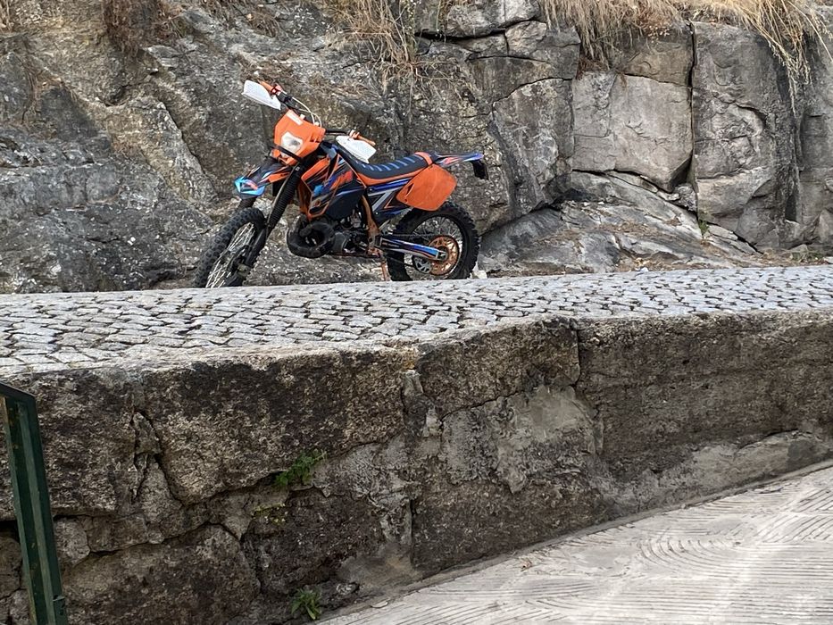 Vendo ou troco ktm 300 matricula