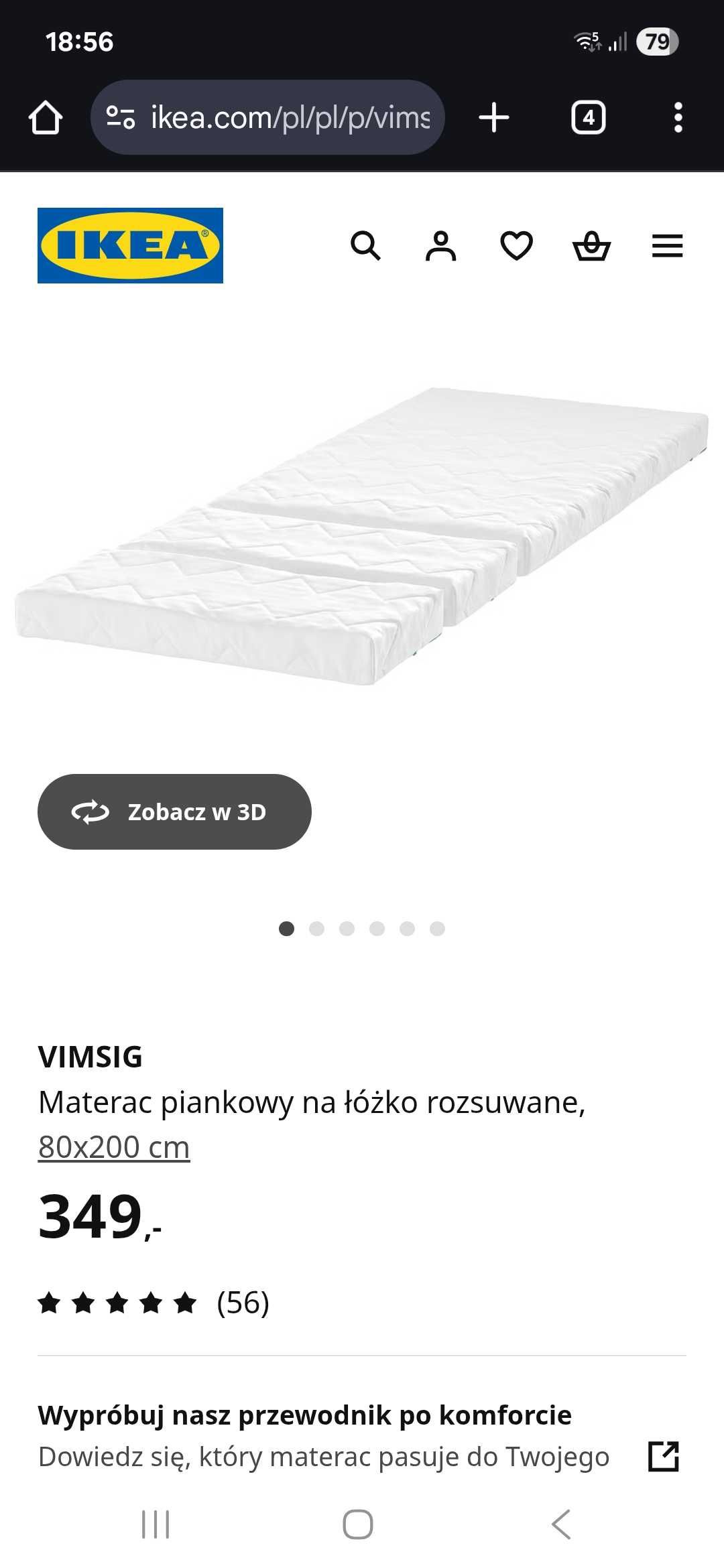 Materac dziecięcy