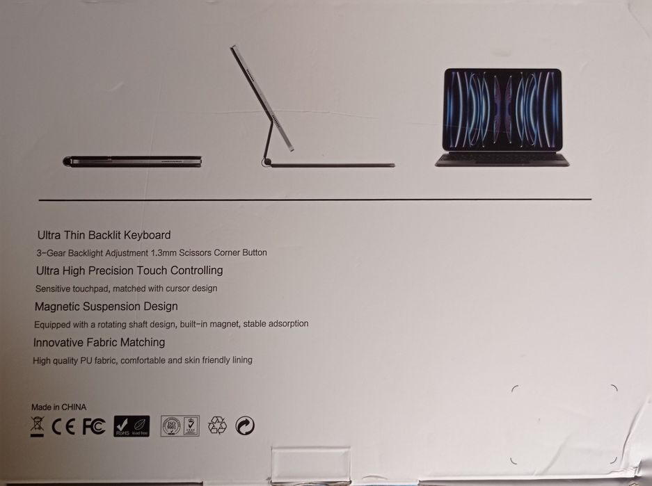 Etui magnetyczne magnetic case klawiatura Samsung Galaxy Tab S7 S8 S9