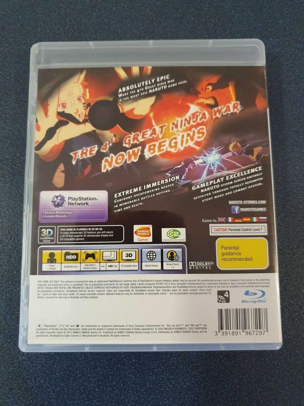 Naruto Shippuden Ultimate Ninja Storm 3 PS3