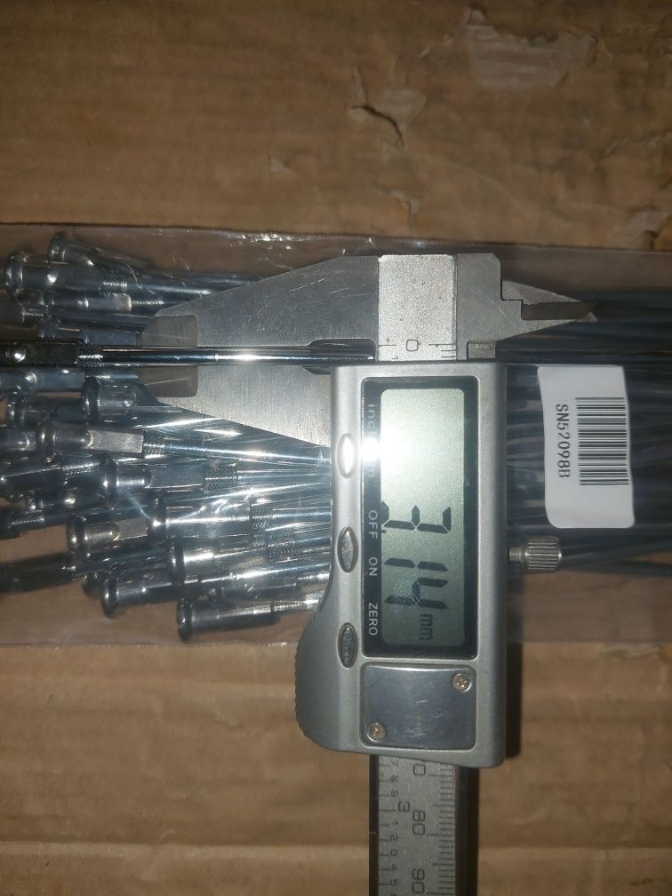 Nowy zestaw szprych na kolo r16"simson s50 s51 s53 enduro s70 chrom