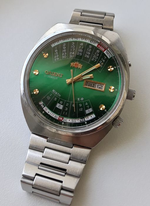 Zegarek męski Orient Patelnia, Cesarski, automatic 21 jewels