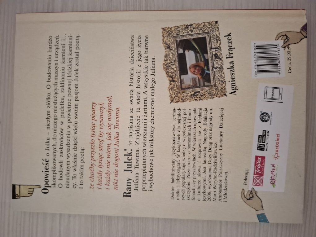 Rany Julek o tym jak Julian Tuwim został poetą Agnieszka Frączek