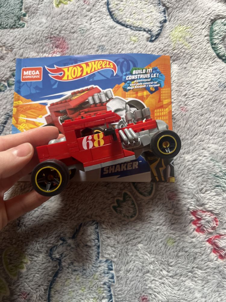 Hot Wheels Bone Shaker z klocków instrukcja