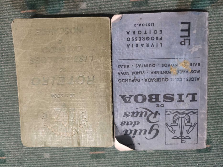 2 Roteiros antigos de Lisboa - Anos 60