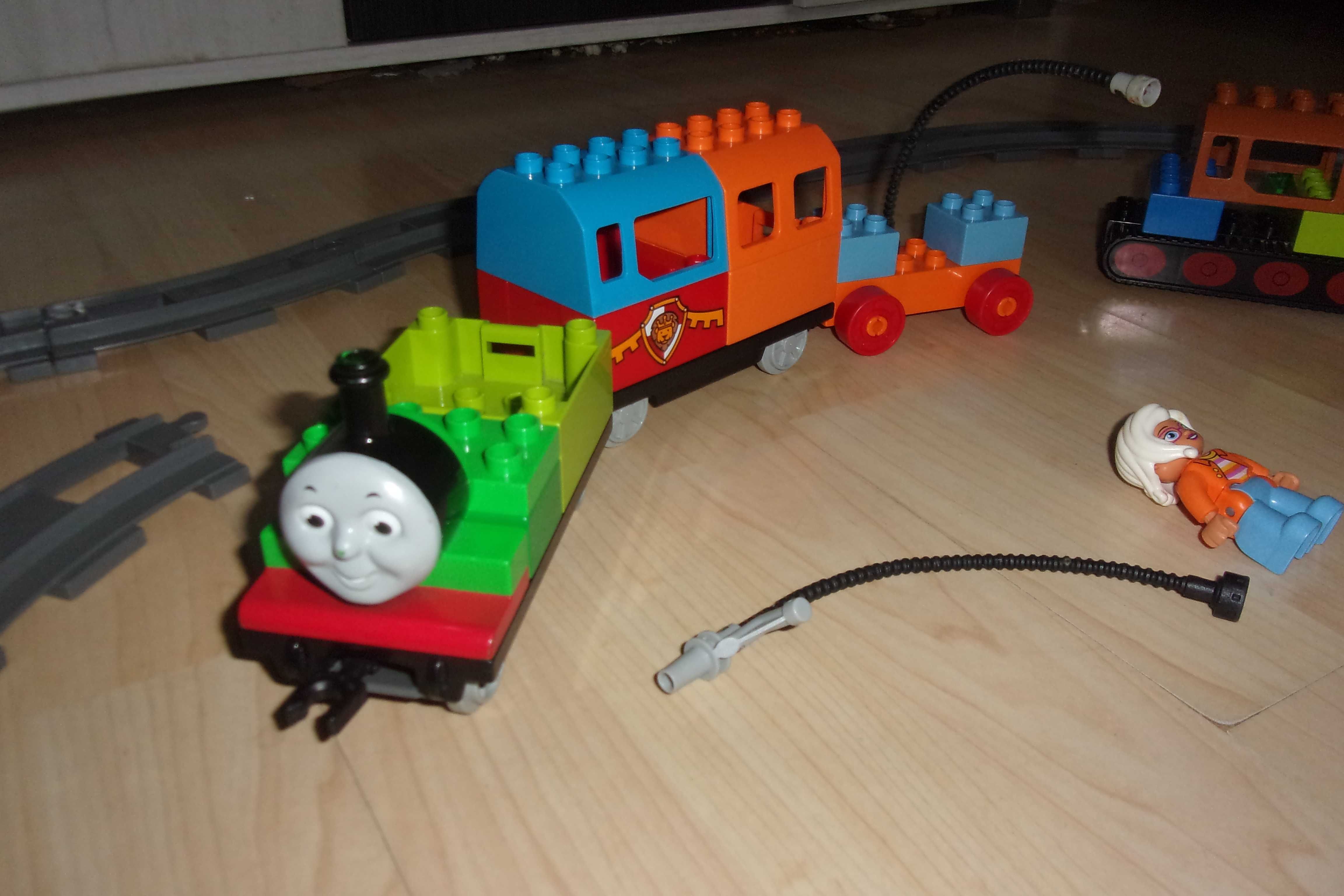 lego duplo tory pociąg percy piotrek klocki