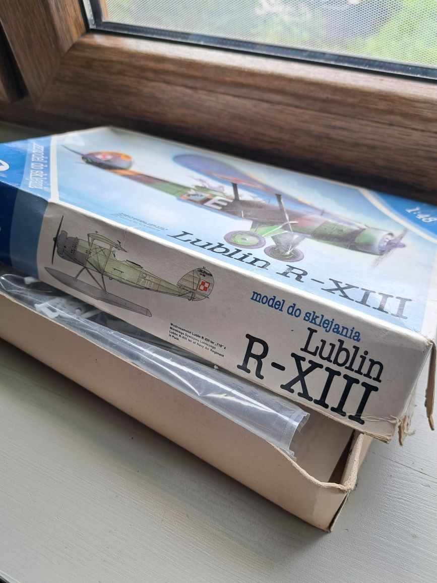 Model 1:48 Lublin R-XIII Vintage Łódź Spójnia