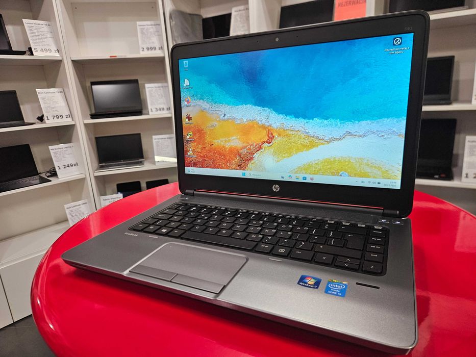 HP ProBook 640 G1 14" i3-4000M 8GB RAM 128GB SSD Win11 FV23% Gwarancja