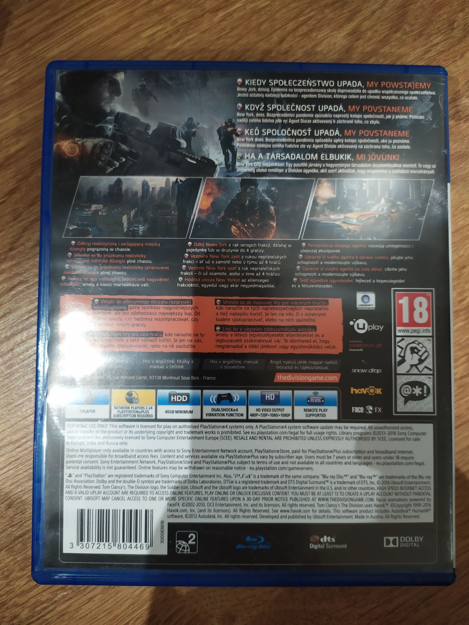 Tom Clancy's division PS4