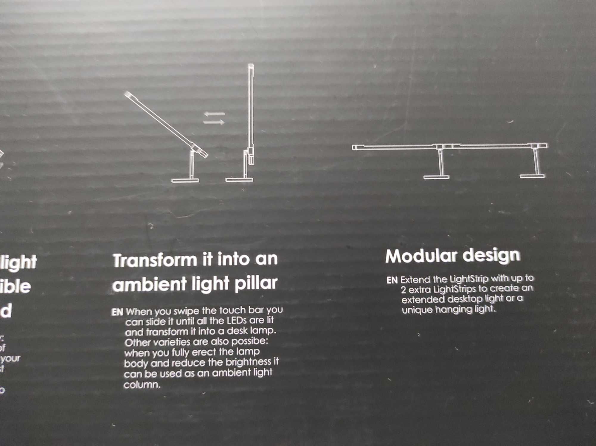 Lampka na biurko do nauki pracy dotykowa LED 8W 6500K 800lm Allocacoc