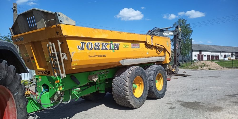 Joskin trans ktp 22 50 skorupa mulda hardox wywrotka krampe beco prona