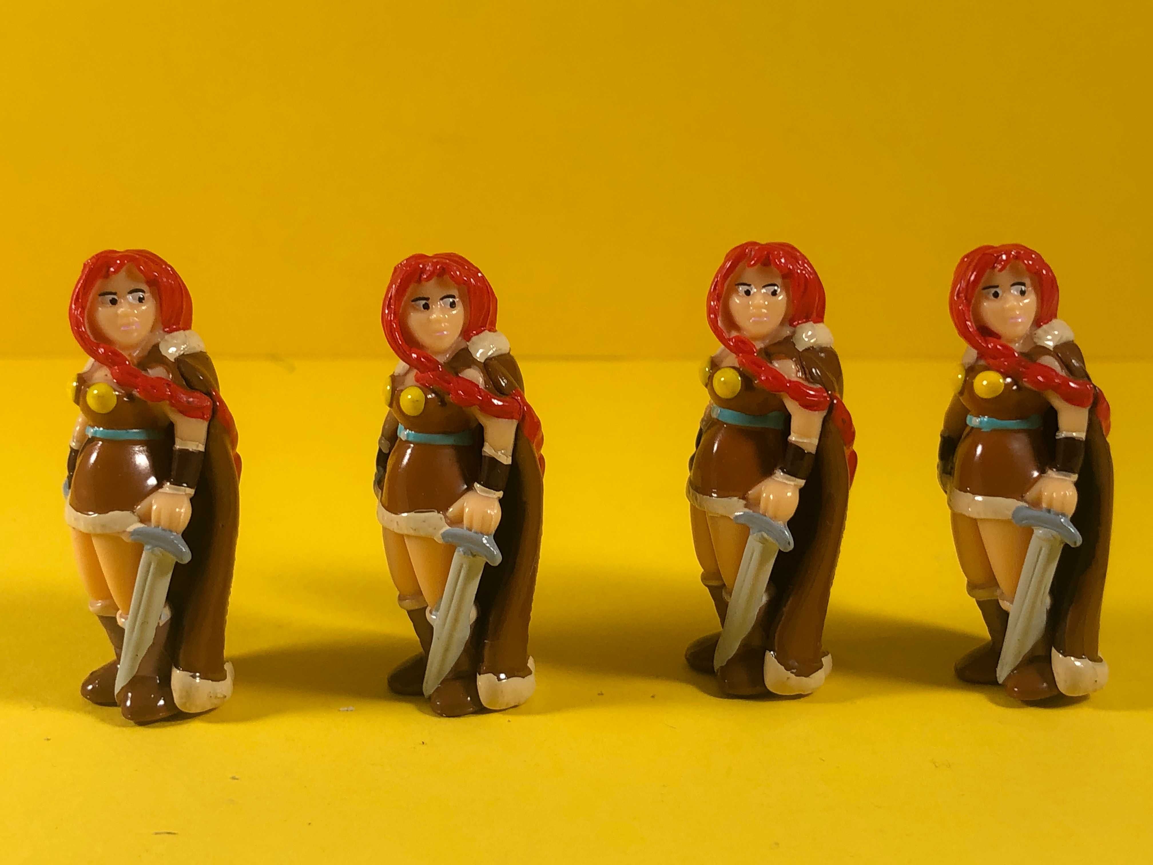Kinder figurki ostatnie z serii : Asterix i Wikingowie + kart. 2006 r.