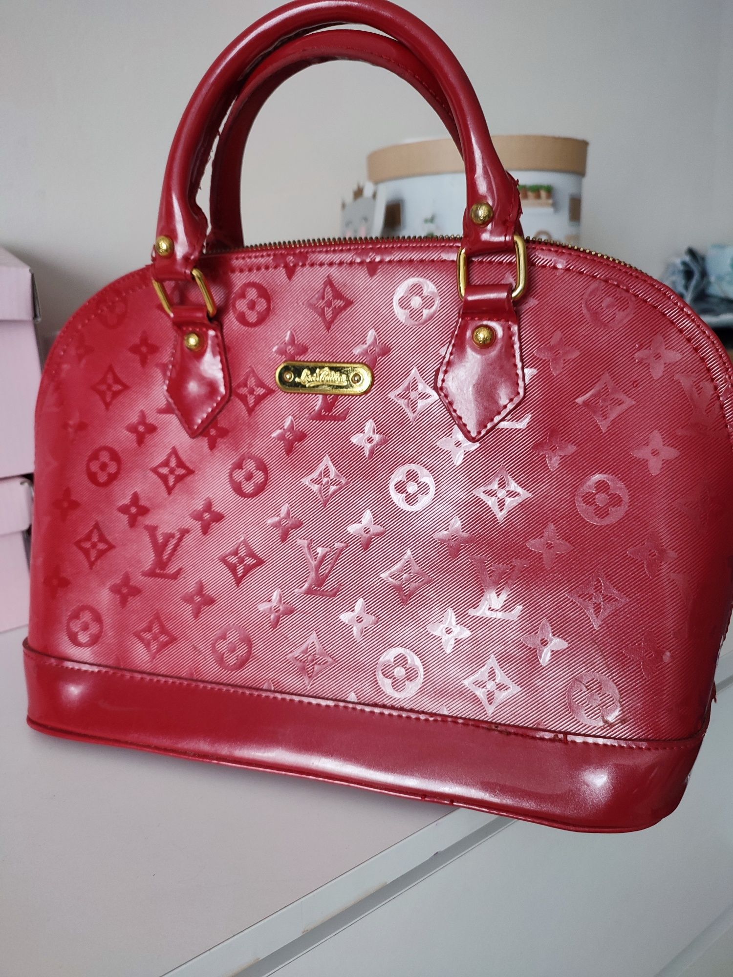 Louis Vuitton torebka kuferek vintage