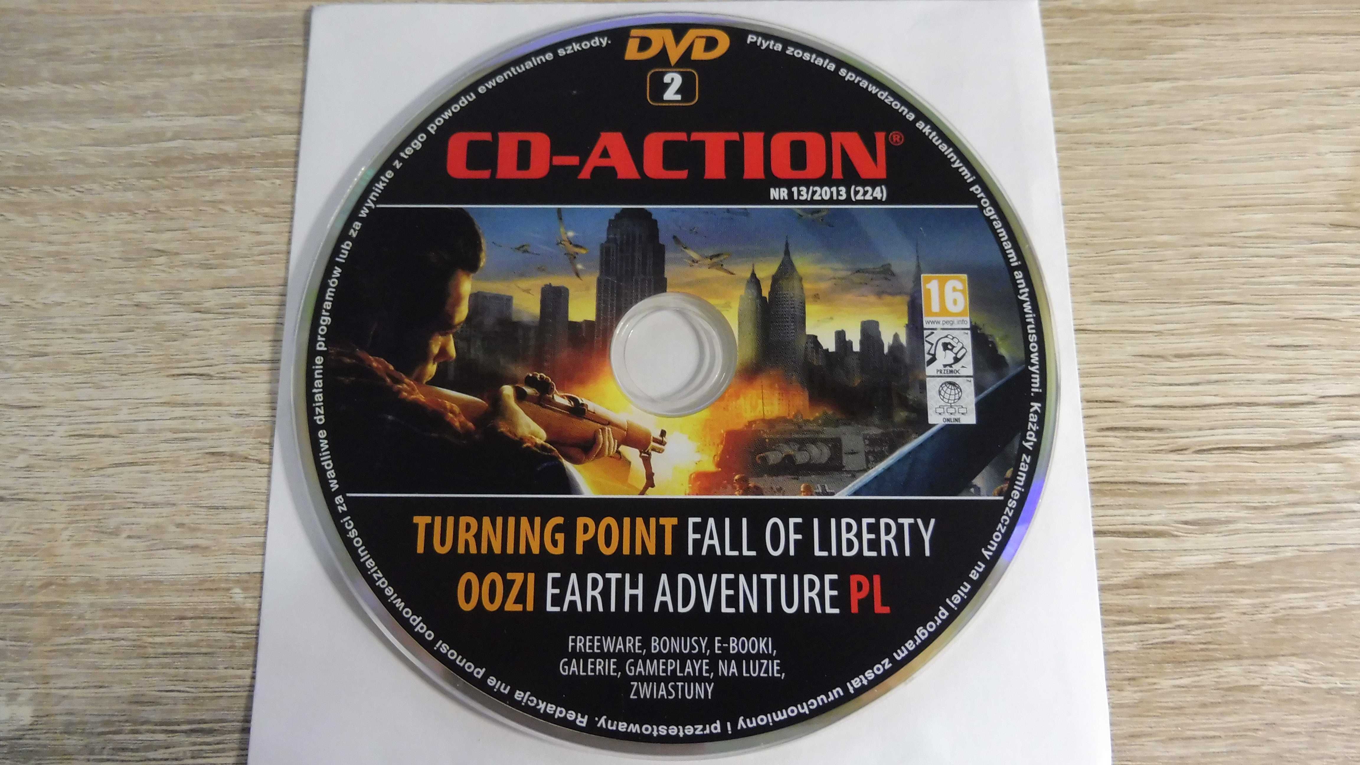 CD Action 13/2013 (224) - DVD 2 - Turning Point Fall Of Liberty