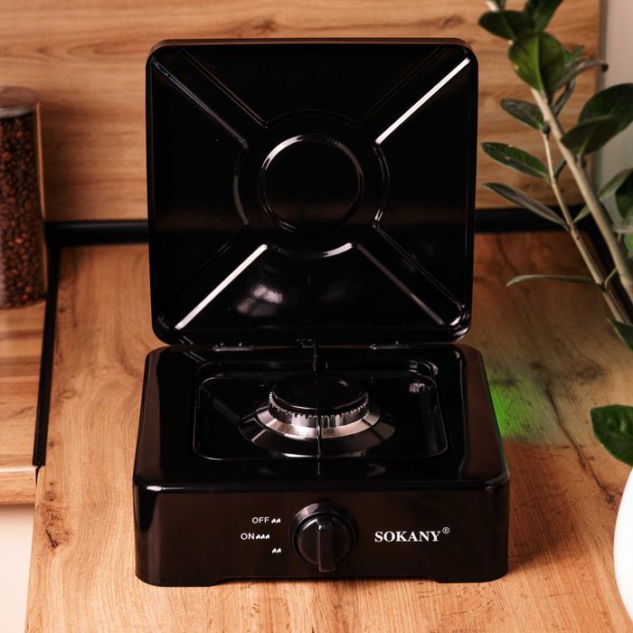 Газова плита настільна на 1 конфорку для балонного газу