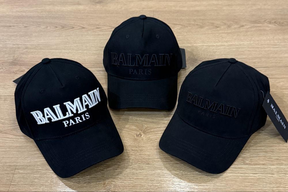 Кепка Balmain new collection чорна