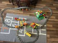 Lego duplo pociag zestaw 10508, klocki, samochodziki