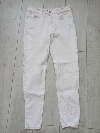 Spodnie damskie białe Sinsay 42