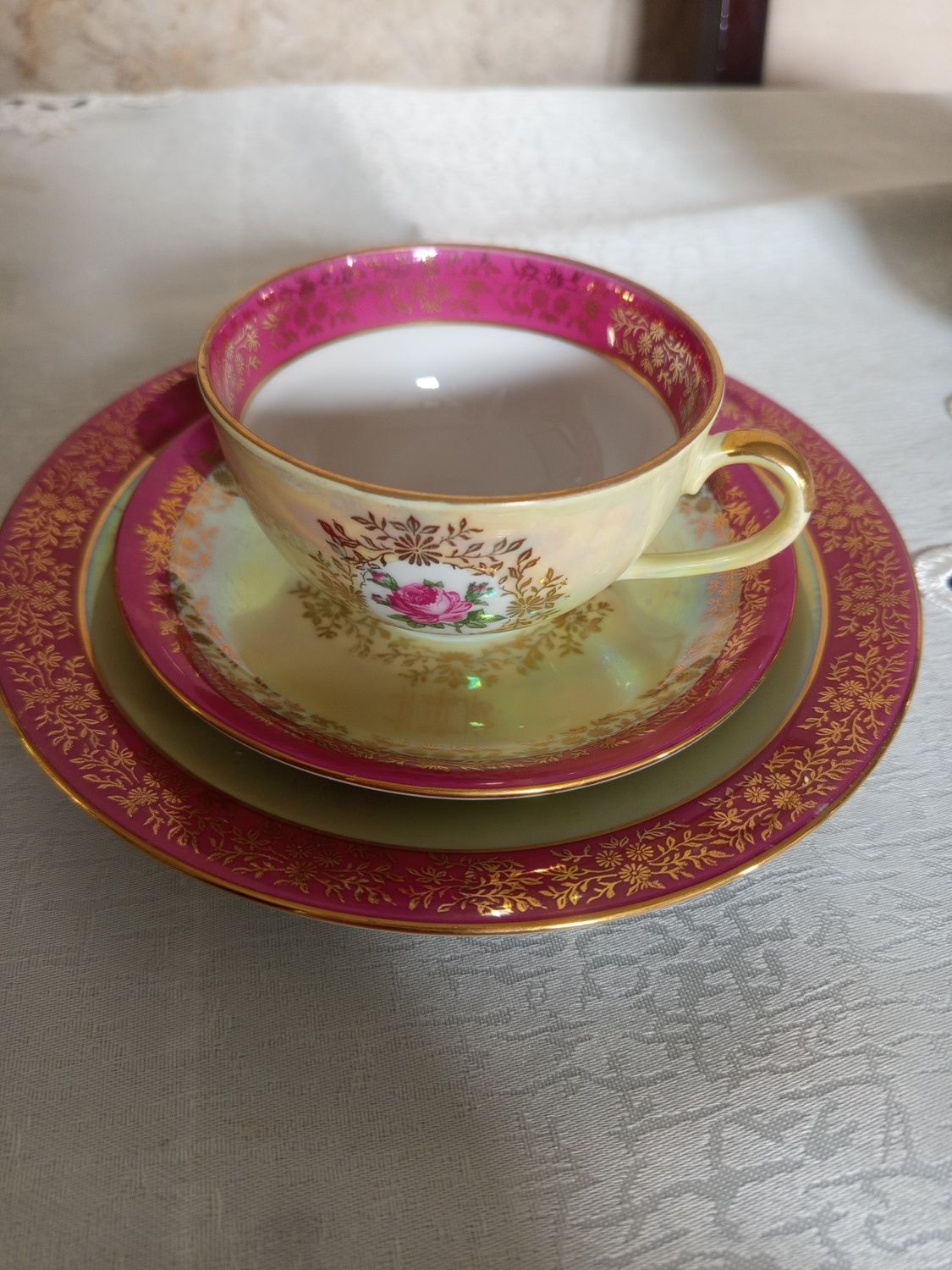 Serwis kawowy z porcelany Fortuna Eisenberg