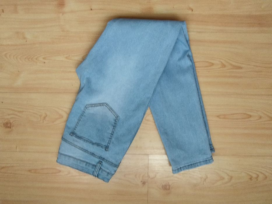 Shein jasne jeansy XL