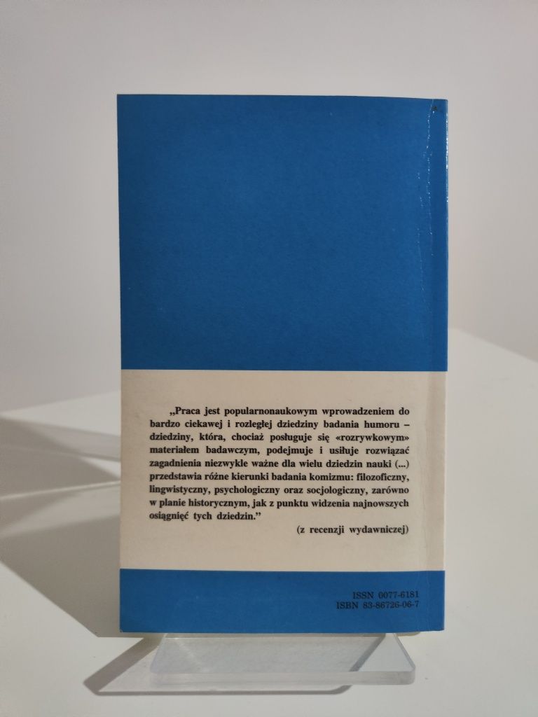 O humorze poważnie - Władysław Chłopicki Nauka dla wszystkich nr 473