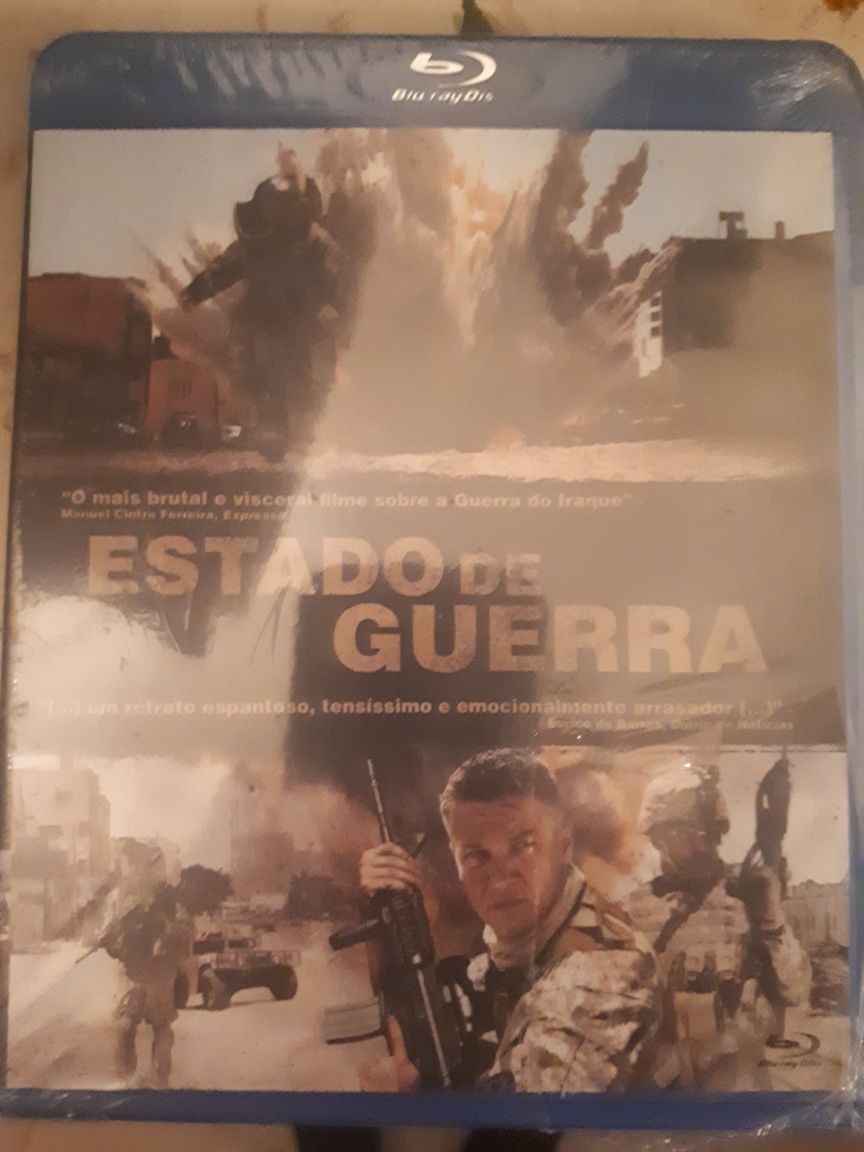 Troco Filme Bluray Estado De guerra Novo Selado