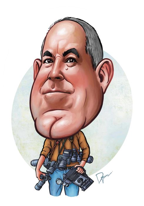 Desenho de Caricatura Cartoon a partir da sua foto