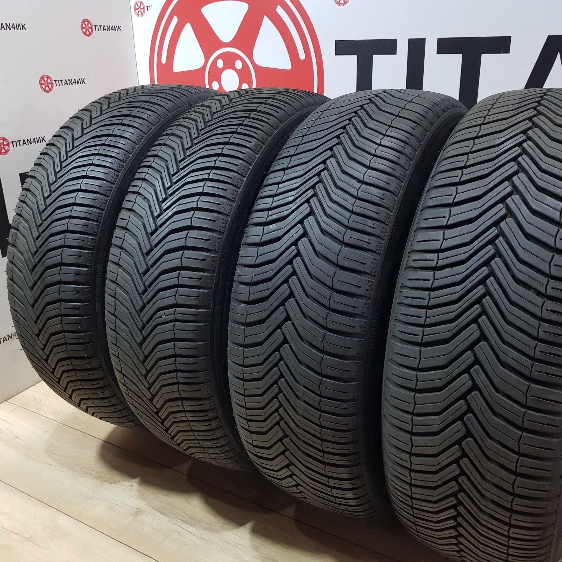 4шт 95% Шини Всесезонні 235/65/17 Michelin CrossClimat SUV R17 Колеса