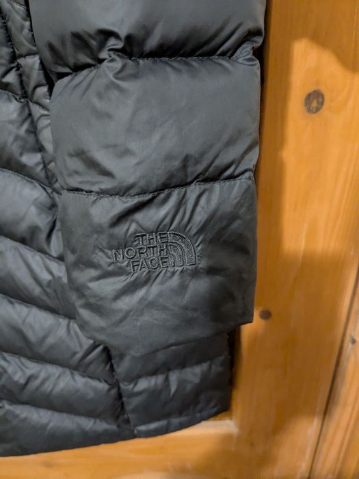 Двосторонній плащ-пуховик the north face 550