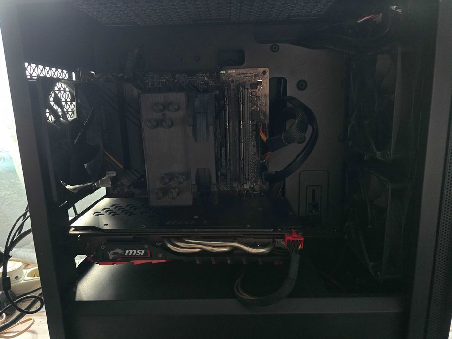 Компютер, Ryzen 5 5500, rx 480 4gb
