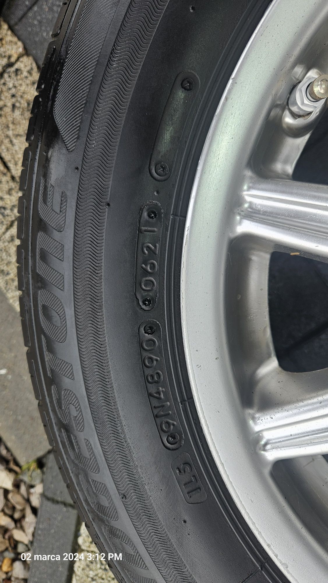 Felgi BBS 15 5x112 Opony Bridgestone 195/65/15