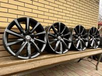 Диски Оригінал R18 5.112 ET44 Фольцваген Тігуан Пасат Гольф Ауді А4 ь