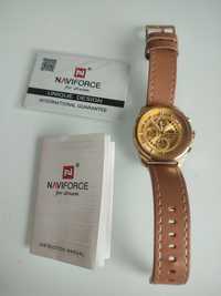 Zegarek złoty Naviforce 9129M
