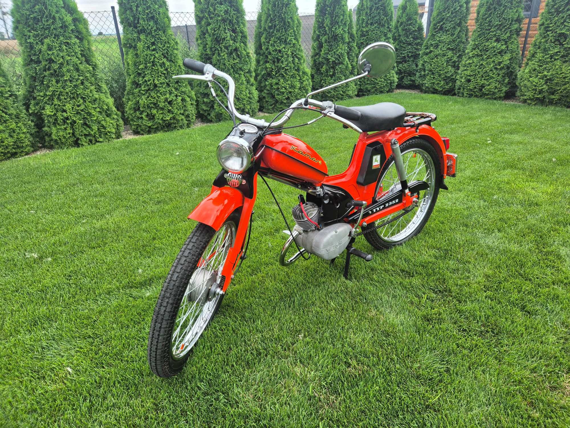 Komar jak nowy. Zarejestrowany. Zamiana Simson Motorynka.