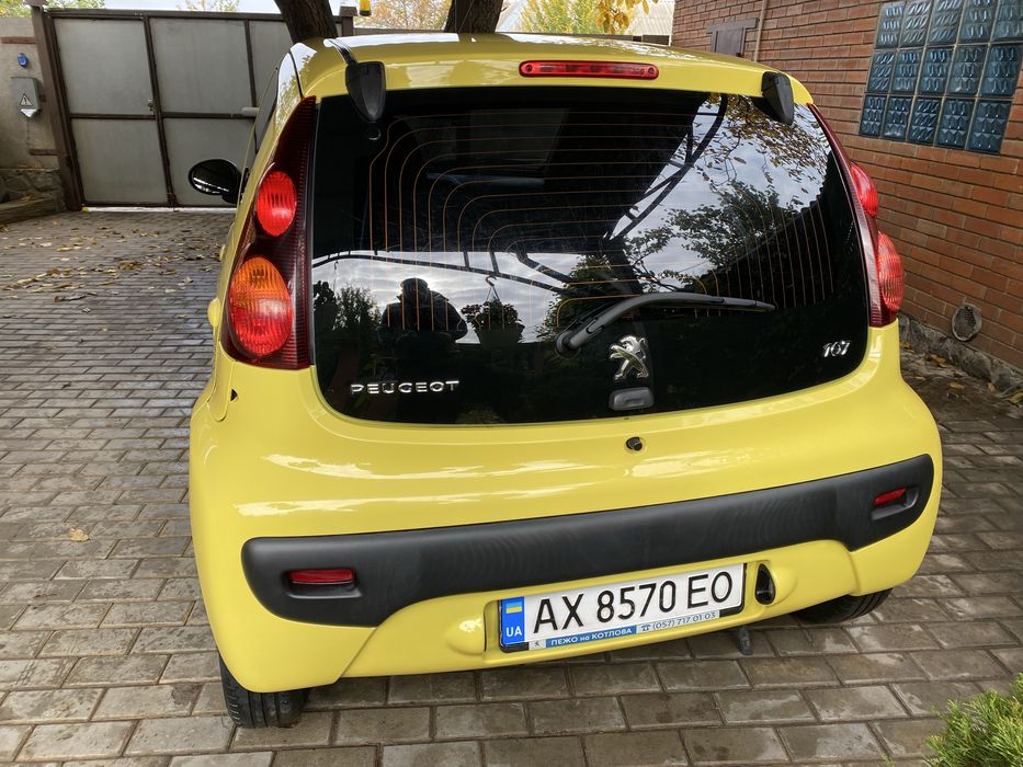 Peugeot 107 Механика Новая 66т.км ГБО не крашенная