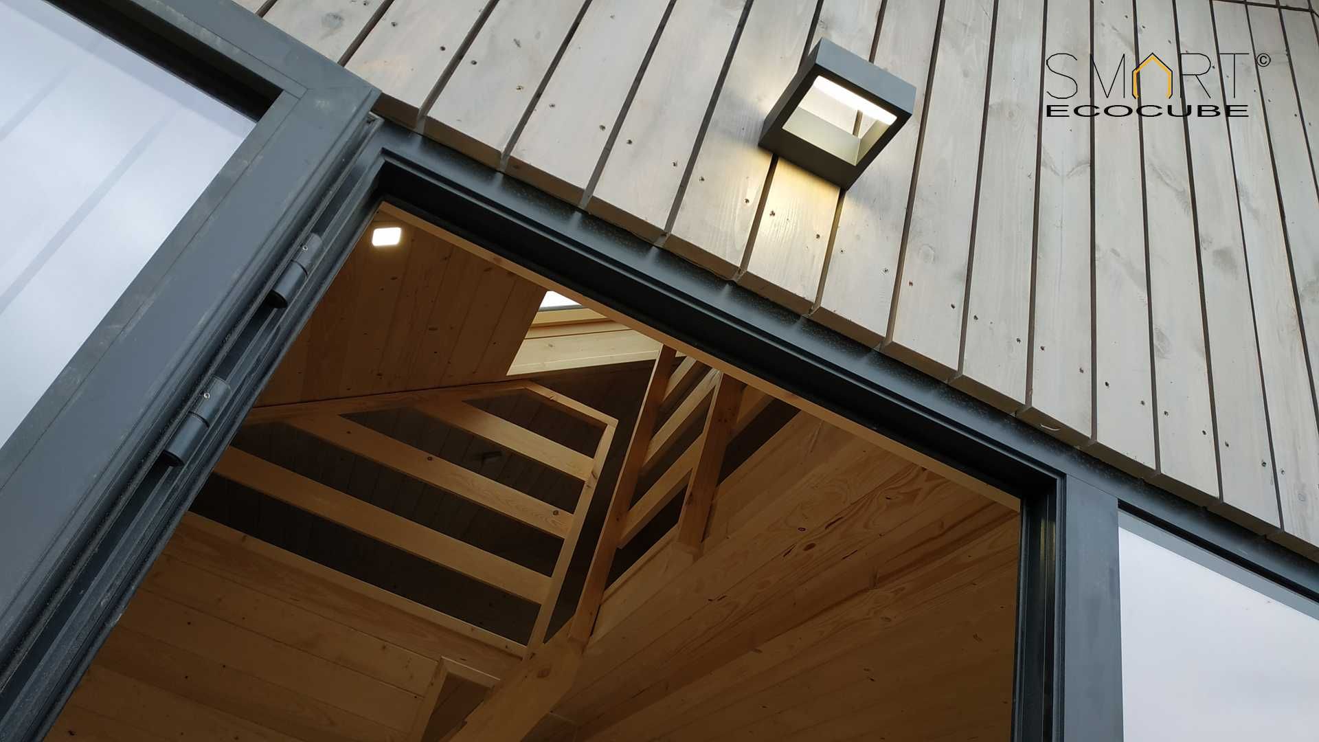 Dom Drewniany Modułowy Ecocube Smart B3 80m2